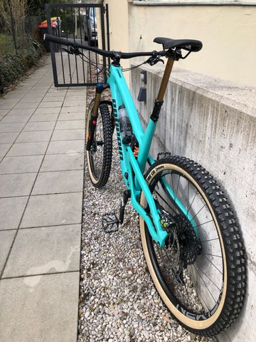 Gebrauchtes Propain Tyee SRAM X01 Eagle AXS 2020 Mountainbike, Grün — Bild 6 von 7