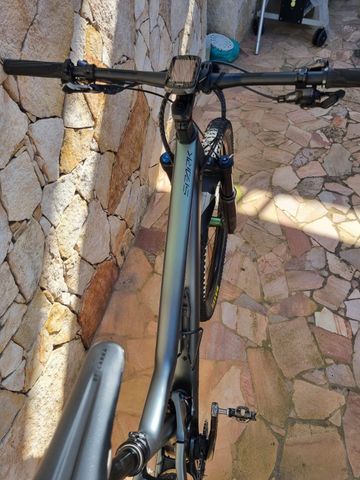 Used Scott Spark 910 2021 2021 Mountainbike, Light Gray, 29 — image 4 of 5