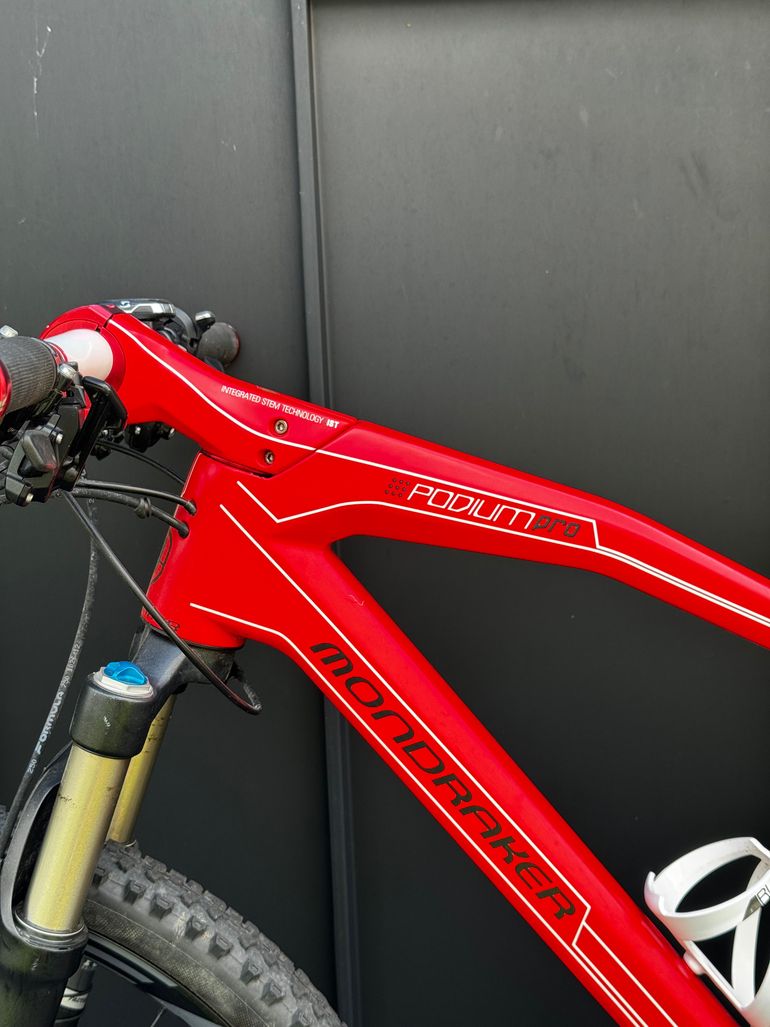 Used Mondraker Mondraker Podium Pro 2012 Mountainbike, Rojo — image 7 of 11