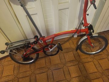 Used Brompton C Line Shimano GRX 2020 Urban, Red — image 2 of 4