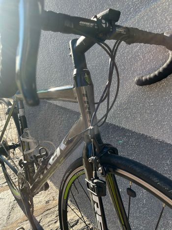 Used Trek Alpha Shimano 105 2014 Road & Gravel, Hellgrau — image 7 of 10