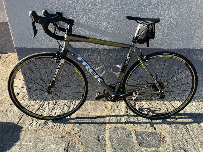 Used Trek Alpha Shimano 105 2014 Road & Gravel, Hellgrau — image 2 of 10