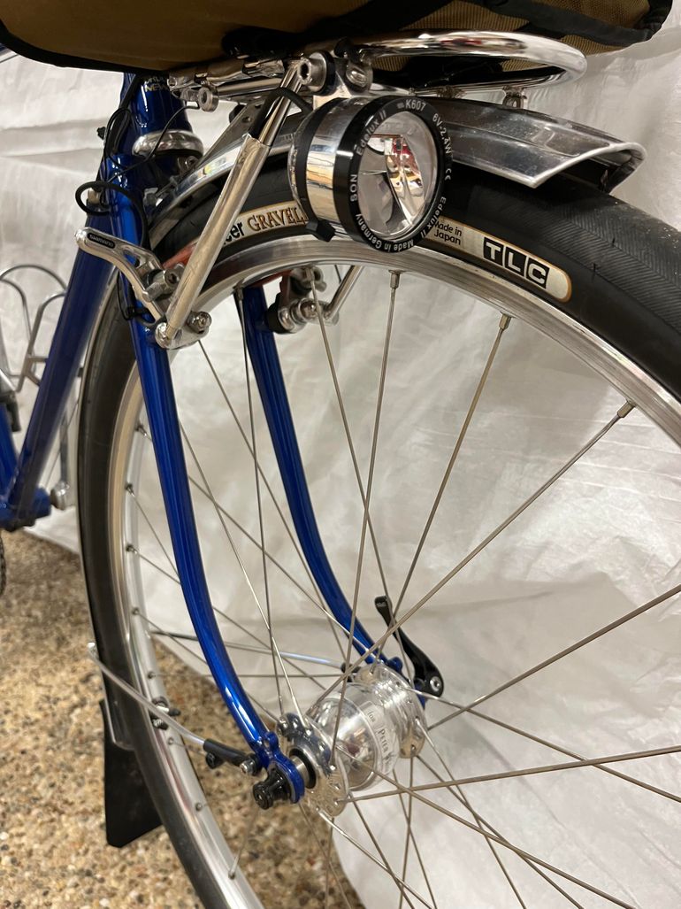 Used Johnny Coast custom Custom Rendonneur 2022 Road & Gravel, Blue — image 5 of 12