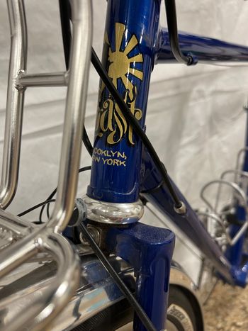 Used Johnny Coast custom Custom Rendonneur 2022 Road & Gravel, Blue — image 2 of 12