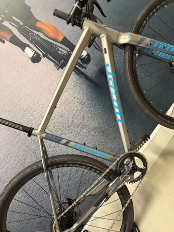 Used Niner RLT 9 2-STAR SRAM APEX 1 2023 2023 Road & Gravel, Light Gray — image 4 of 15
