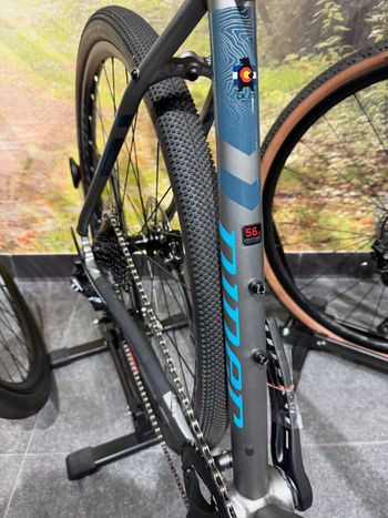 Used Niner RLT 9 2-STAR SRAM APEX 1 2023 2023 Road & Gravel, Light Gray — image 9 of 15
