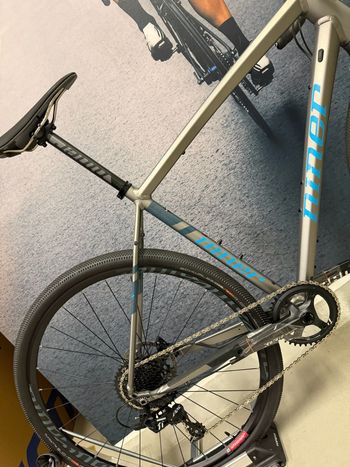 Used Niner RLT 9 2-STAR SRAM APEX 1 2023 2023 Road & Gravel, Light Gray — image 13 of 15