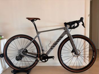 Used Canyon Grizl CF SL 7 eTap 2022 2022 Road & Gravel, Light Gray — image 1 of 9