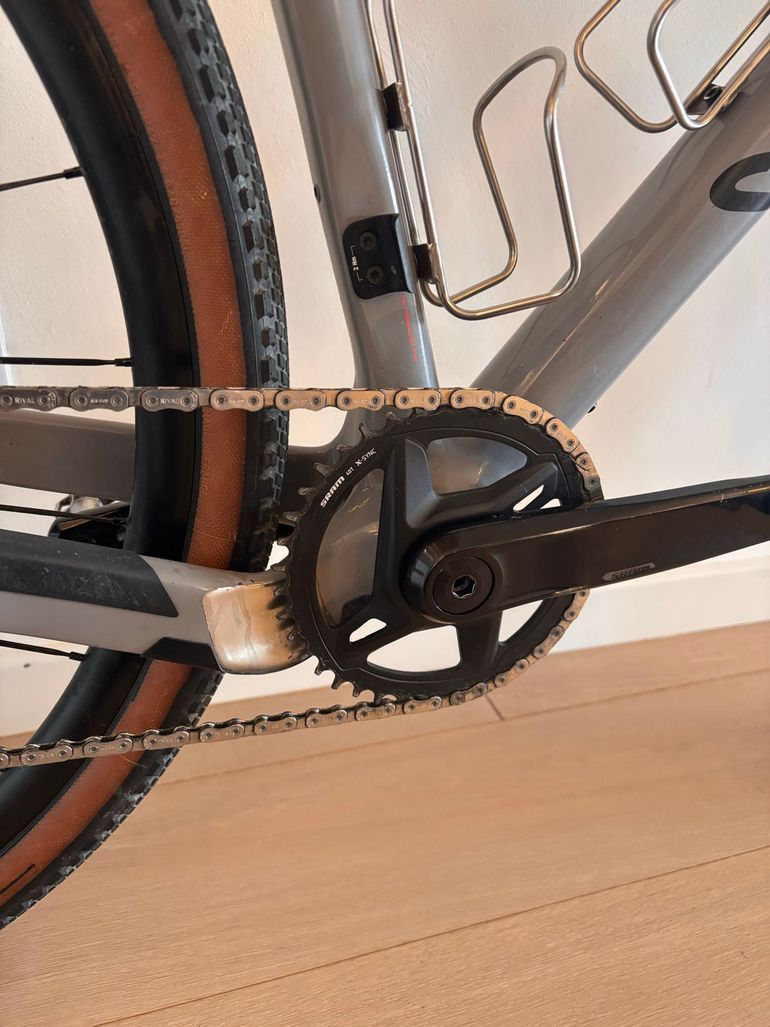 Used Canyon Grizl CF SL 7 eTap 2022 2022 Road & Gravel, Light Gray — image 3 of 9