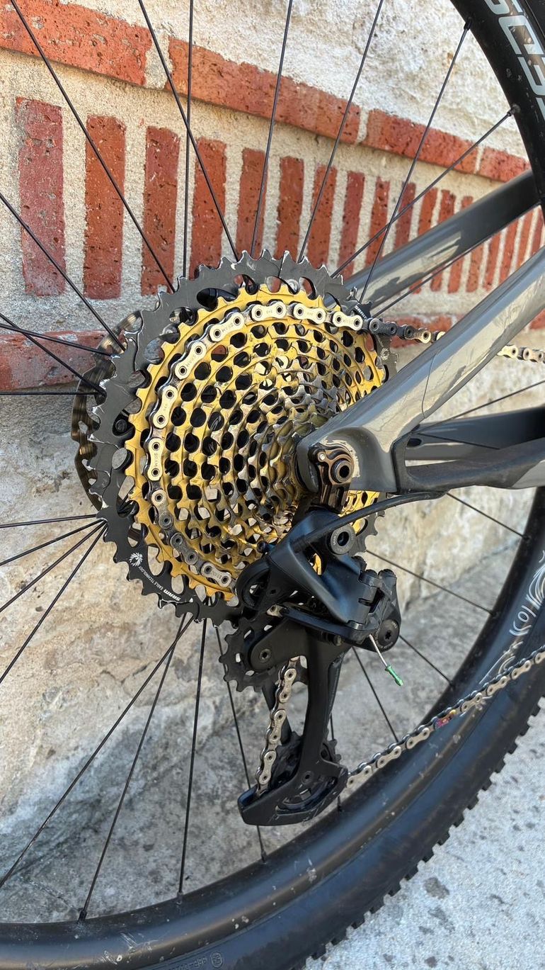 Used Cannondale Scalpel SRAM XX1 Eagle 2023 Mountainbike, Green — image 6 of 7