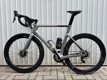 Used Argon 18 Nitrogen SRAM Red eTap AXS 2019 Road & Gravel, Light Gray — image 2 of 13
