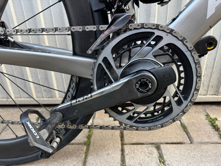Used Argon 18 Nitrogen SRAM Red eTap AXS 2019 Road & Gravel, Light Gray — image 3 of 13