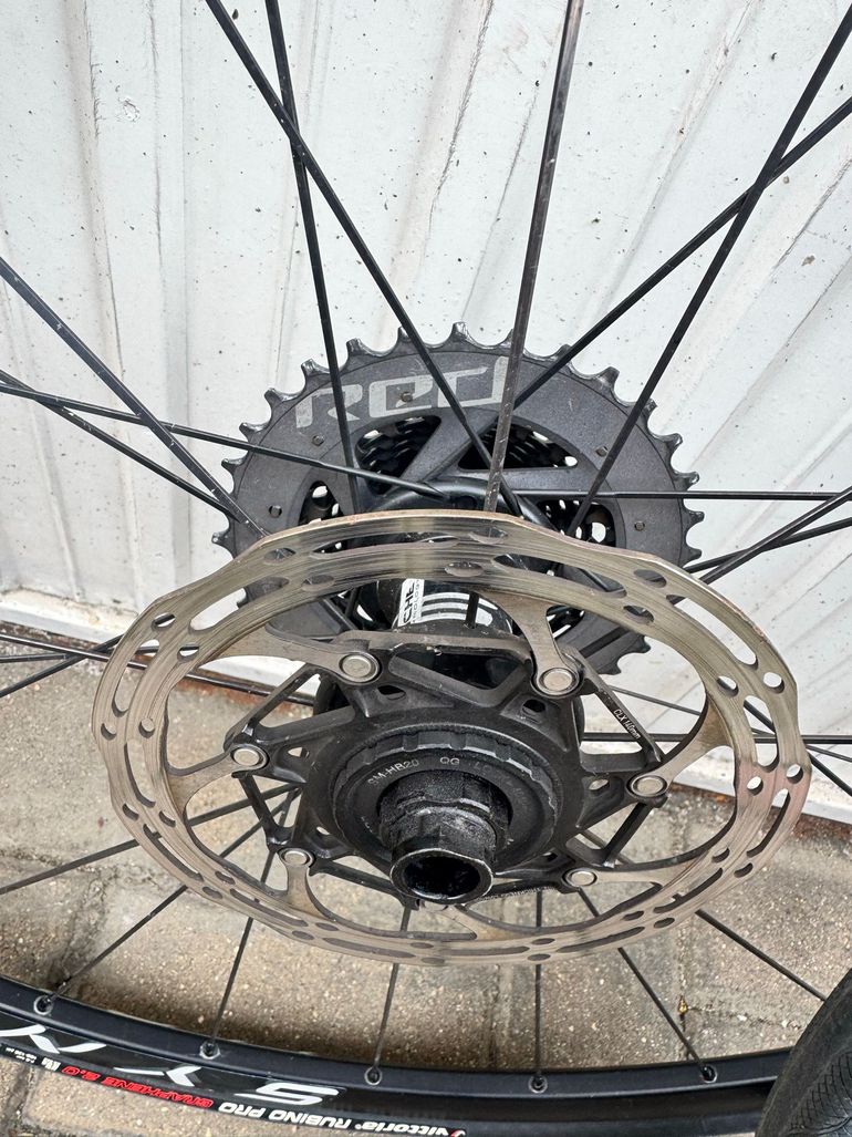 Used Argon 18 Nitrogen SRAM Red eTap AXS 2019 Road & Gravel, Light Gray — image 11 of 13