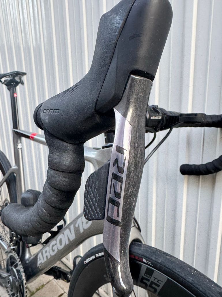 Used Argon 18 Nitrogen SRAM Red eTap AXS 2019 Road & Gravel, Light Gray — image 5 of 13