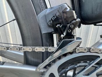 Used Argon 18 Nitrogen SRAM Red eTap AXS 2019 Road & Gravel, Light Gray — image 9 of 13