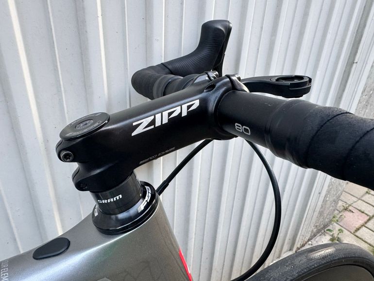 Used Argon 18 Nitrogen SRAM Red eTap AXS 2019 Road & Gravel, Light Gray — image 7 of 13