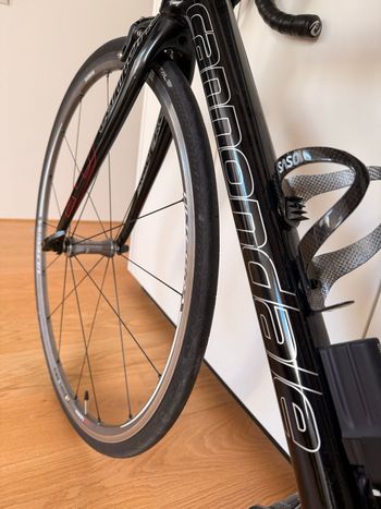 Used Cannondale Cannondale Rennrad Vollcarbon M Elektronische Ultegra Shimano 2012 Road & Gravel, Schwarz — image 2 of 5