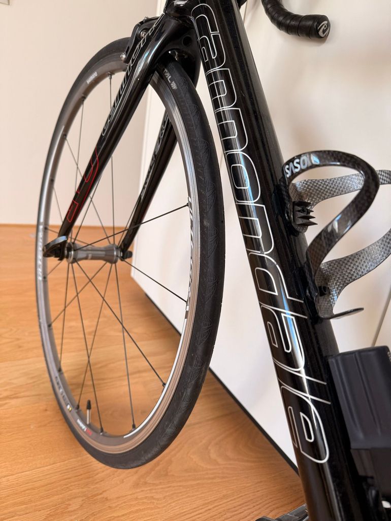 Used Cannondale Cannondale Rennrad Vollcarbon M Elektronische Ultegra Shimano 2012 Road & Gravel, Schwarz — image 2 of 5