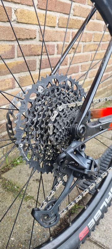 Used Scott Custom SRAM X01 Eagle AXS 2020 Mountainbike, Red — image 3 of 4