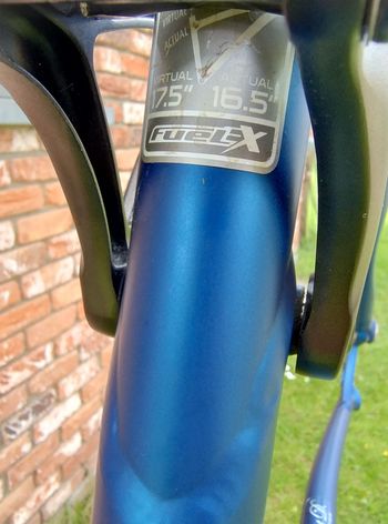 Used Trek Fuel EX 6.5 2008 Frameset 2008 Mountainbike, Blue, 26 — image 23 of 23