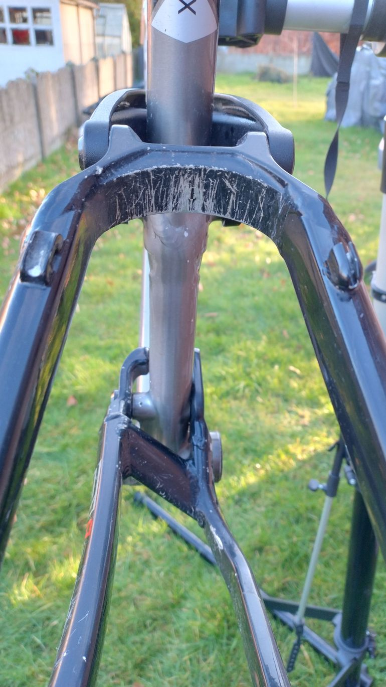 Used Trek Fuel EX 9 UK 2012 Frameset 2012 Mountainbike, Hellgrau, 26 — image 25 of 25