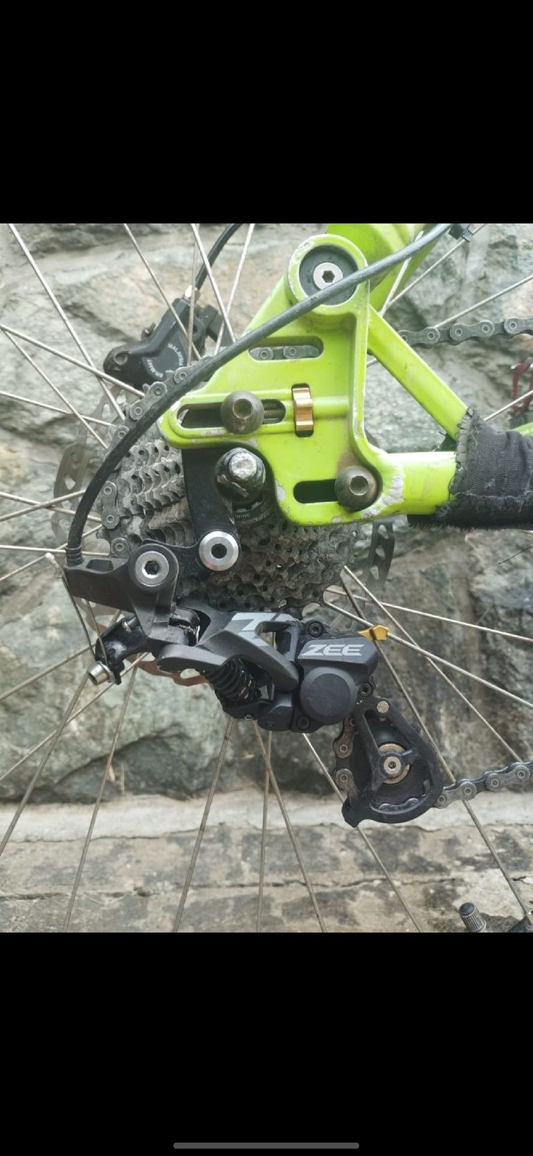 Used Freddy Freddy Custom Shimano XTR 2010 Mountainbike, Verde — image 5 of 7