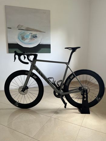 Used Canyon Ultimate CF SL 8 Aero LTD 2022 2022 Road & Gravel, Light Gray — image 5 of 10