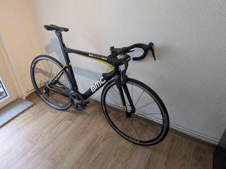 Used BMC timemachine TMR02 2017 2017 Road & Gravel, Light Gray — image 2 of 10