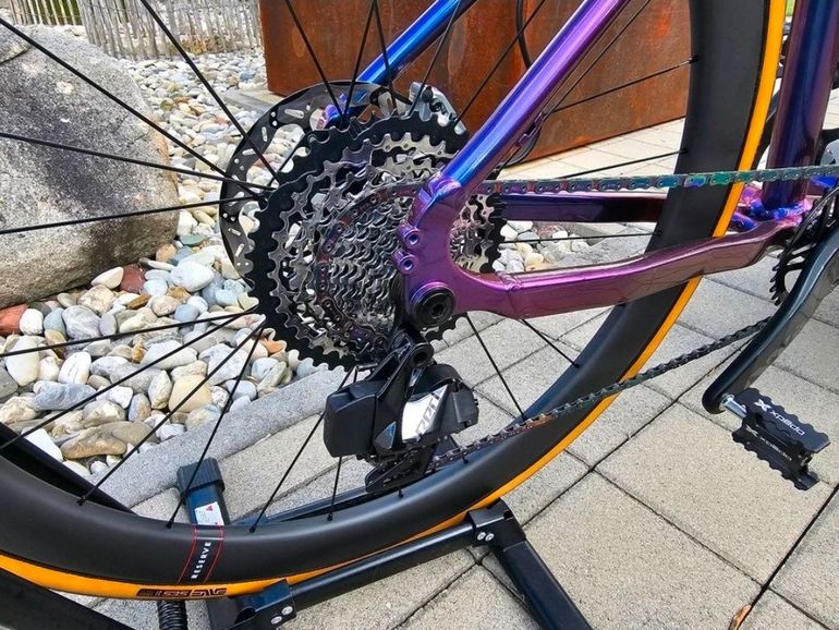 Used GinkGo GinkGo Custom SRAM Red eTap 2023 Urban, Purple — image 6 of 8