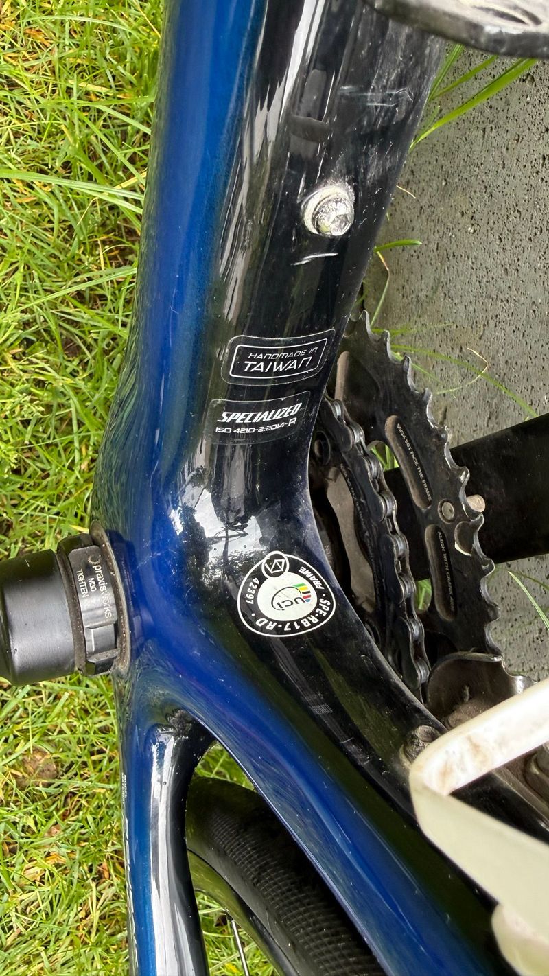 Used Specialized roubaix Custom Shimano 105 2019 Road & Gravel, Blue — image 3 of 5