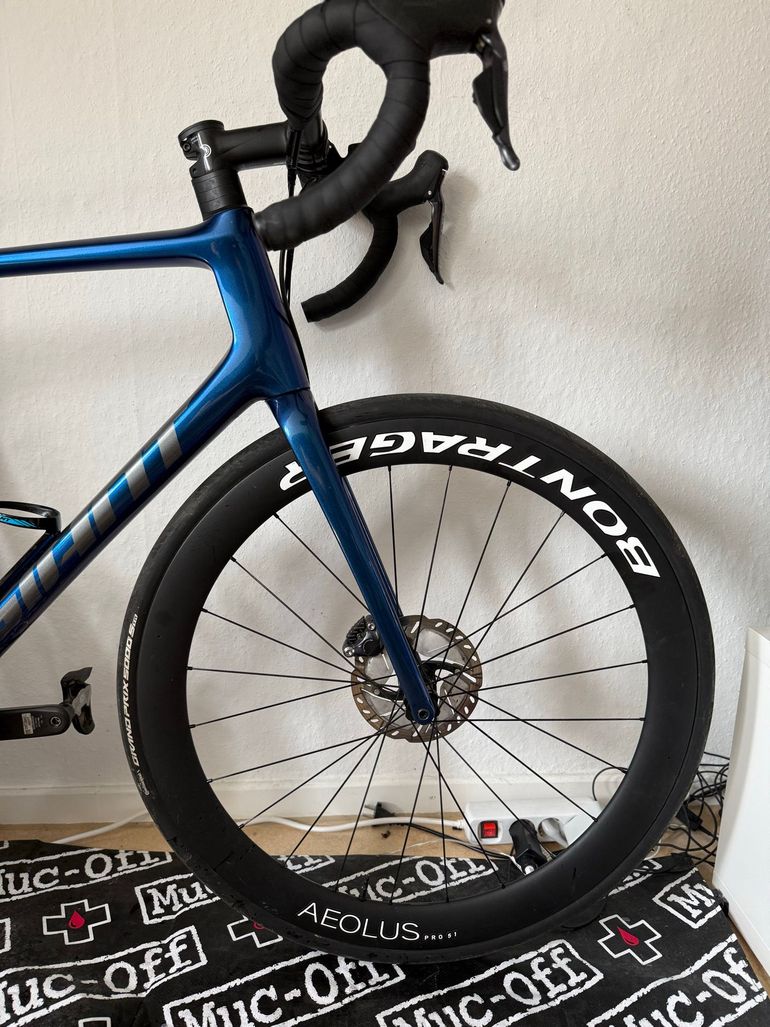 Used Giant TCR Advanced Pro 0 Disc 2021 2021 Road & Gravel, Blue — image 9 of 9