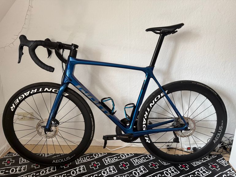 Used Giant TCR Advanced Pro 0 Disc 2021 2021 Road & Gravel, Blue — image 2 of 9