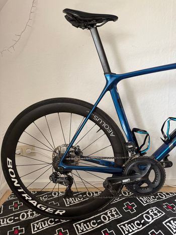 Used Giant TCR Advanced Pro 0 Disc 2021 2021 Road & Gravel, Blue — image 3 of 9