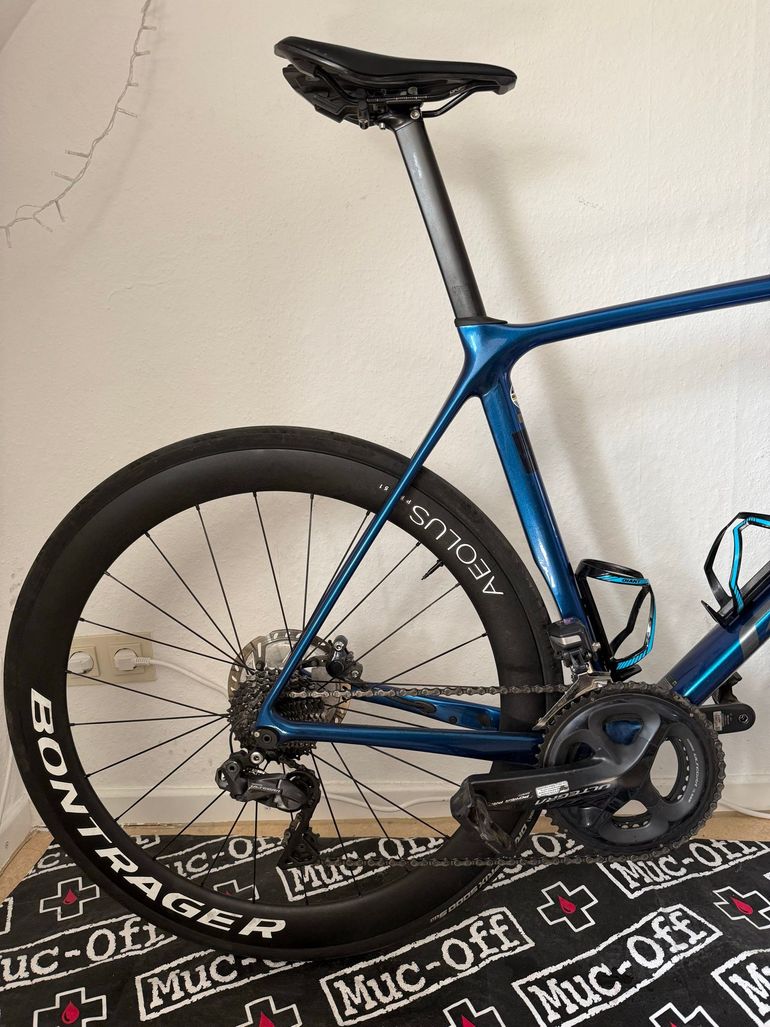 Used Giant TCR Advanced Pro 0 Disc 2021 2021 Road & Gravel, Blue — image 3 of 9