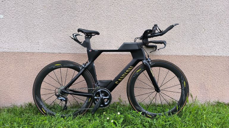 Used Canyon Speedmax CF 8.0 2018 2018 Road & Gravel, Black — image 3 of 12
