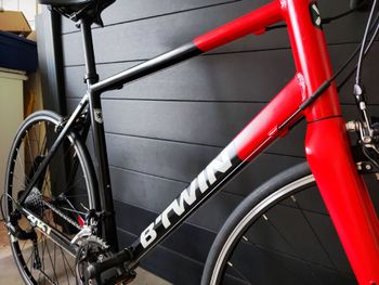 Used B’TWIN B’TWIN Custom Shimano Sora 2014 Road & Gravel, Rosso — image 7 of 10
