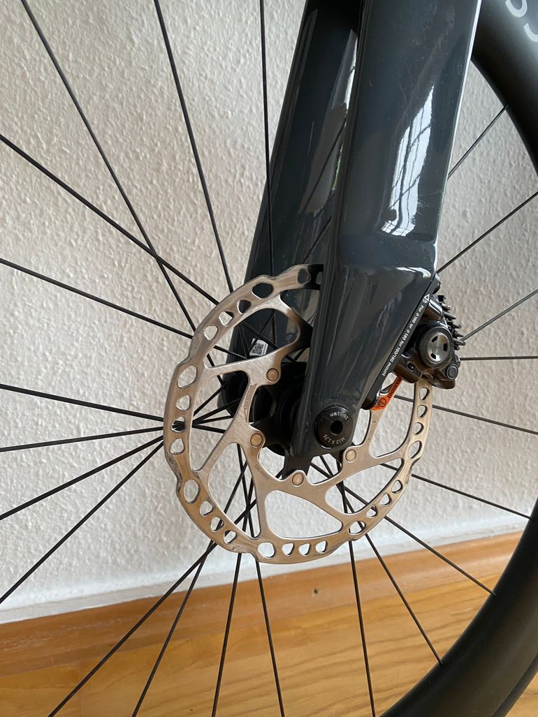 Used Canyon Speedmax CF 7 Di2 2025 2025 Road & Gravel, Light Gray — image 5 of 8