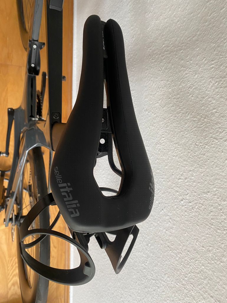 Used Canyon Speedmax CF 7 Di2 2025 2025 Road & Gravel, Light Gray — image 7 of 8