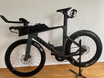 Used Canyon Speedmax CF 7 Di2 2025 2025 Road & Gravel, Light Gray — image 2 of 8