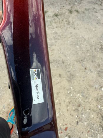 Used Giant Propel Frameset 2025 Road & Gravel, Red — image 11 of 19