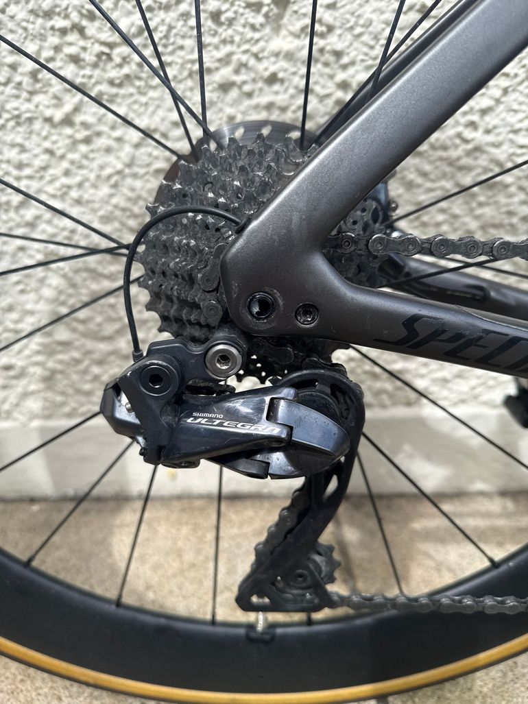 Used Specialized Tarmac SL7 Expert - Ultegra Di2 2021 2021 Road & Gravel, Light Gray — image 4 of 9