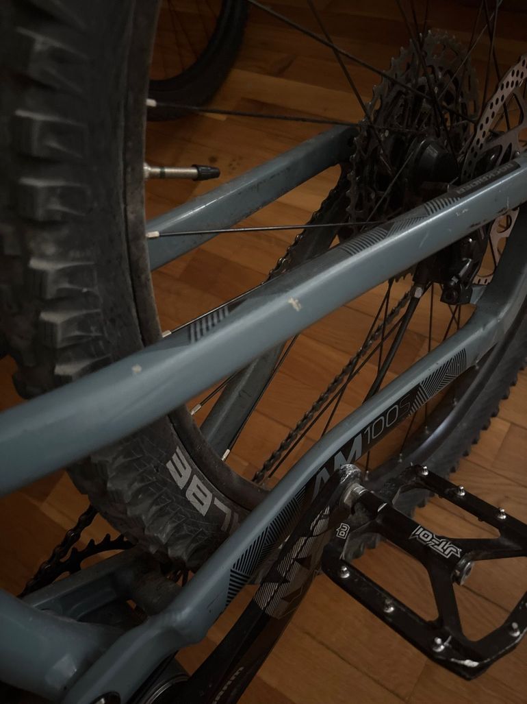 Used ROCKRIDER 29" All Mountain Mountain Bike AM 100 S 2021 2021 Mountainbike, Blue, 29 — image 8 of 8