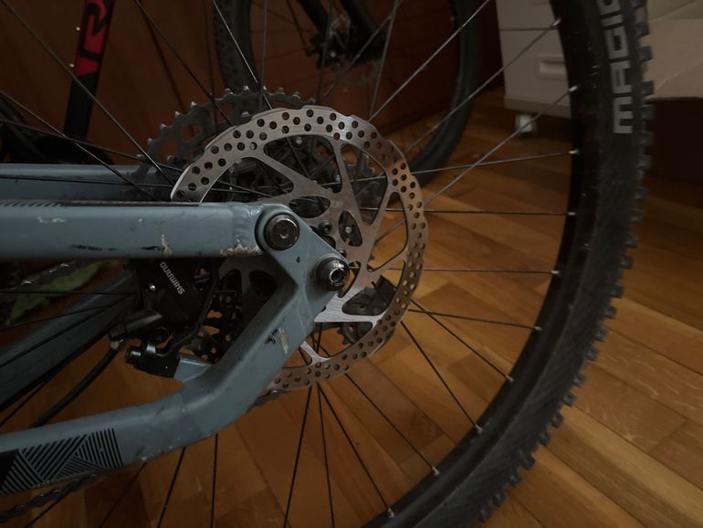Used ROCKRIDER 29" All Mountain Mountain Bike AM 100 S 2021 2021 Mountainbike, Blue, 29 — image 5 of 8
