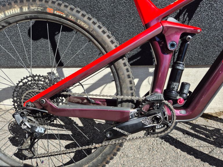Used Canyon Strive CF 5.0 2019 2019 Mountainbike, Red, 29 — image 5 of 11