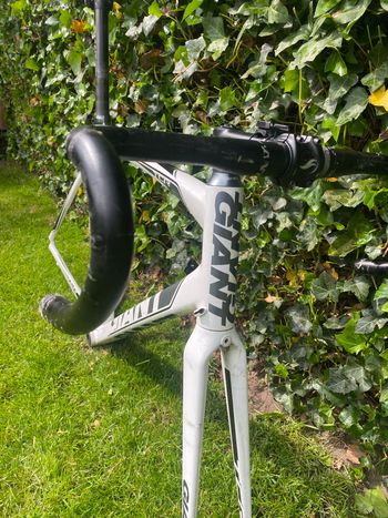 Used Giant Tcr Frameset 2015 Road & Gravel, Bianco — image 5 of 10