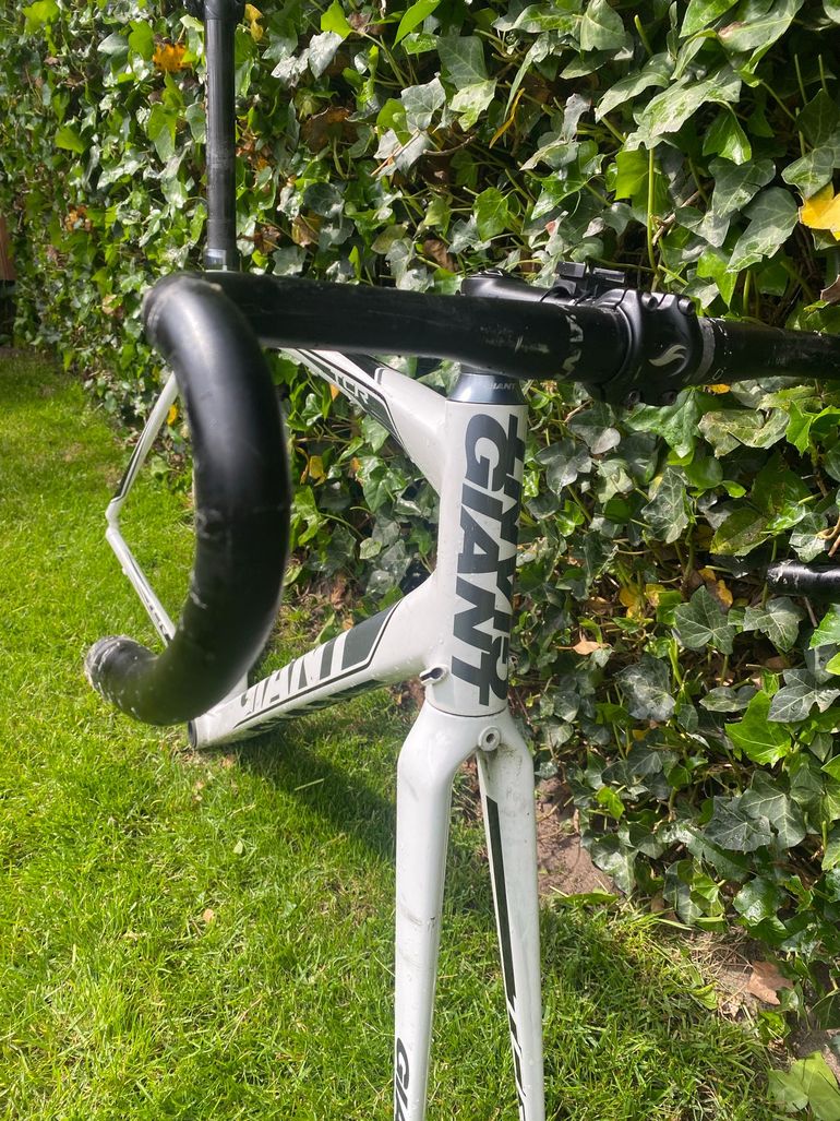 Used Giant Tcr Frameset 2015 Road & Gravel, Bianco — image 5 of 10