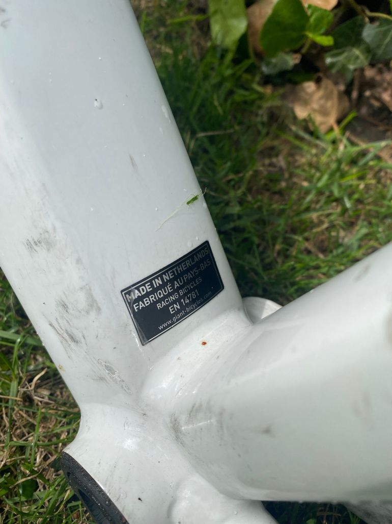 Used Giant Tcr Frameset 2015 Road & Gravel, Bianco — image 9 of 10