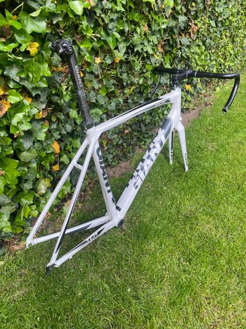 Used Giant Tcr Frameset 2015 Road & Gravel, Bianco — image 2 of 10