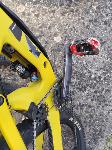 Used Cannondale Jekyll Shimano SLX 2024 Mountainbike, Orange — image 6 of 10