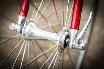 Used TVT Carbone HR Sonate 1992 Road & Gravel, Red — image 10 of 10